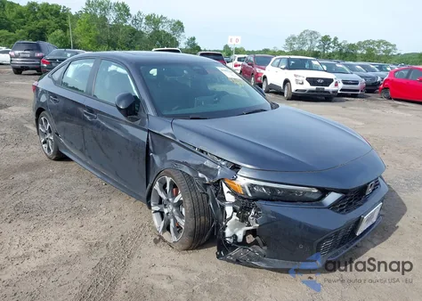 2025 Honda Civic Hybrid Sport/Sport Touring from USA, damaged, VIN 2HGFE4F82SH327757